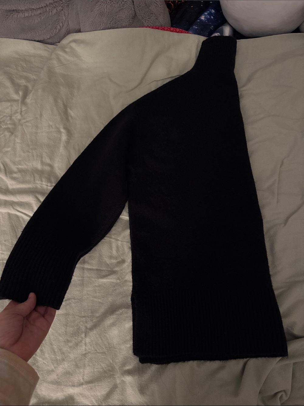 J. Crew Women’s Black Mockneck “Extra Soft” Yarn Sweater Merino and others Blend - Picture 10 of 11